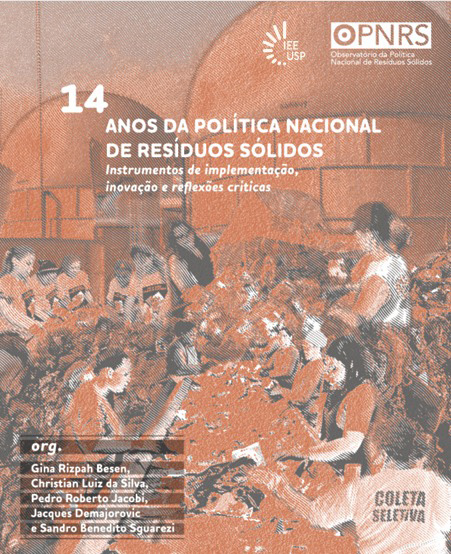Capa de 14 anos da Política Nacional de Resíduos Sólidos